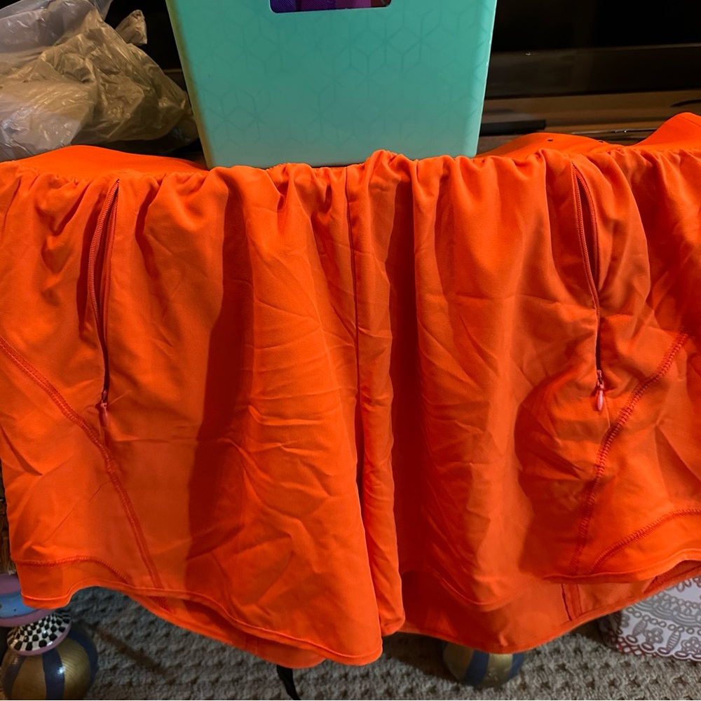 Vibrant Orange Women's Shorts